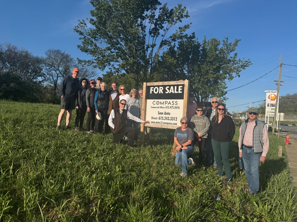 Friends of Radnor Lake Board Hike to new property acquisition